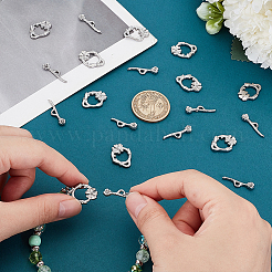 10Pcs 304 Stainless Steel Toggle Clasps&nbsp;STAS-PH0005-79