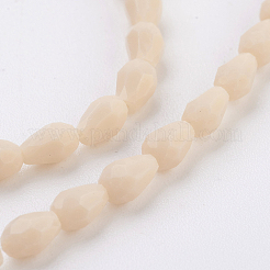 Imitation Jade Glass Beads Strands&nbsp;GLAA-A036-A02
