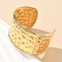304 Stainless Steel Cuff Bangles for Women&nbsp;AJEW-P127-23G