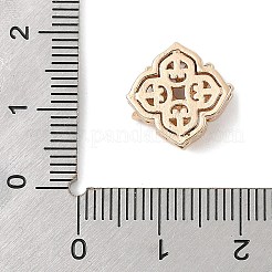 Brass Micro Pave Cubic Zirconia Beads&nbsp;KK-K297-30G