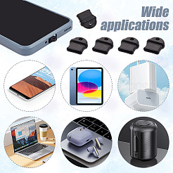 50Pcs Plastic Mobile Dustproof Plugs&nbsp;FIND-GA0004-06