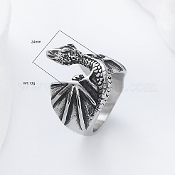 304 Stainless Steel Finger Rings for Men&nbsp;UP9646-2