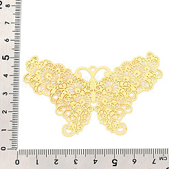 Brass Filigree Big Pendants&nbsp;KKC-T003-08G