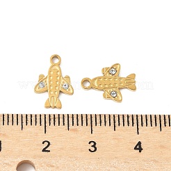 304 Stainless Steel Pendants&nbsp;STAS-R168-06G