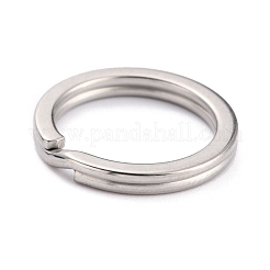 Non-Tarnish 304 Stainless Steel Split Key Rings&nbsp;STAS-H153-01D-P