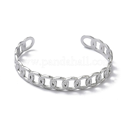 304 Stainless Steel Cuff Bangles&nbsp;BJEW-A160-02P