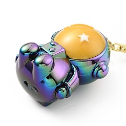 Acrylic Spaceman Pendant Keychain&nbsp;KEYC-G052-07LG-04