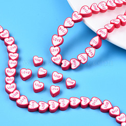 Handmade Polymer Clay Beads Strands&nbsp;CLAY-T020-07