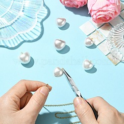 6Pcs 6 Styles Shell Pearl Pendants&nbsp;KK-CJ0003-73