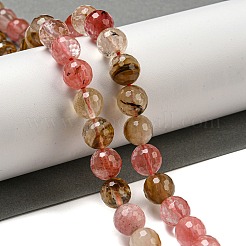 Tigerskin Glass Beads Strands&nbsp;G-E571-A07-03