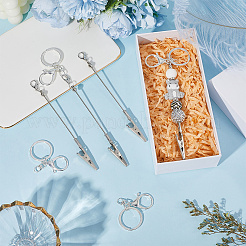 4Pcs Alloy Bracelet Tool Jewelry Helper Beadable Alligator Clips&nbsp;AJEW-SP0001-69A