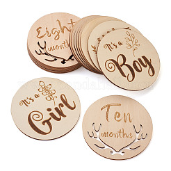 Basswood Milestone Cards&nbsp;WOOD-TA0002-44