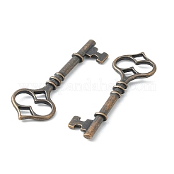 Tibetan Style Alloy Big Pendants&nbsp;TIBEP-14692-R-FF