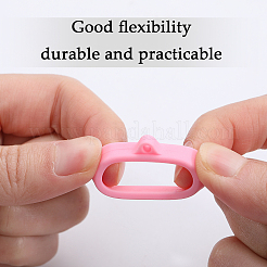60Pcs 2 Style Silicone Pendant&nbsp;SIL-GF0001-43E