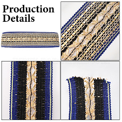 10 Yards Ethnic Style Polyester Ribbon for Sewing Decoration&nbsp;OCOR-CY0001-86D