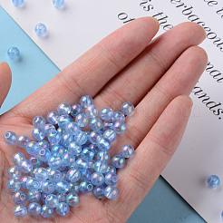 Transparent Acrylic Beads&nbsp;X-MACR-S370-B6mm-749