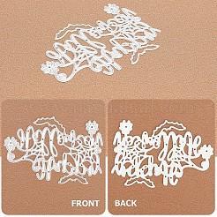Carbon Steel Cutting Dies Stencils&nbsp;DIY-WH0349-56MP