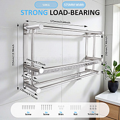 Stainless Steel Bathroom Towel Roll Holders&nbsp;DIY-TAC0020-94