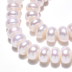 Natural Cultured Freshwater Pearl Beads Strands&nbsp;PEAR-N015-07B