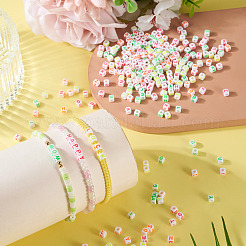 1332Pcs 4 Colors Opaque Acrylic Beads&nbsp;OACR-TA0014-42