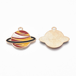 Alloy Enamel Pendants&nbsp;X-PALLOY-T078-08