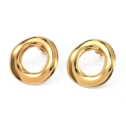 201 Stainless Steel Stud Earrings&nbsp;EJEW-D354-03G