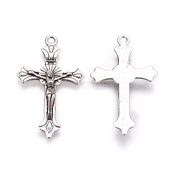Tibetan Style Alloy Pendants&nbsp;PALLOY-WH0066-01AS