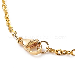 Alloy Enamel Tortoise Charm Bracelets with Iron Cable Chains for Women&nbsp;BJEW-JB09087