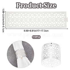 Metallic Paper Napkin Rings&nbsp;AJEW-WH0270-56A