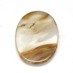 Watermelon Stone Glass Cabochons&nbsp;G-R004-15B