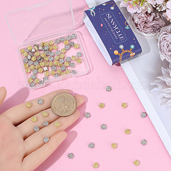 100Pcs 2 Colors Alloy Cabochons&nbsp;FIND-SC0022-09