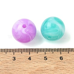 Two Tone Opaque Acrylic Beads&nbsp;AC-CBAC6DF-01B