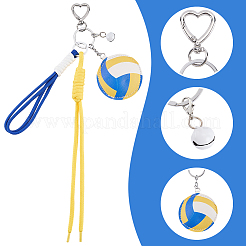 1Pc Sports ThemePU Leather Keychains&nbsp;KEYC-SP0001-67D