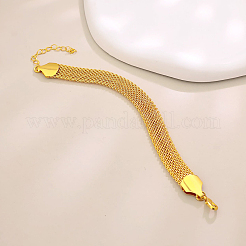Stainless Steel Mesh Chains Bracelets for Women&nbsp;QS3275