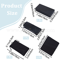 Imitation Leather Eyeglasses Cases Pouch&nbsp;AJEW-WH0314-319A