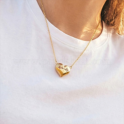 304 Stainless Steel Pendant Necklaces&nbsp;WGF71AA-01