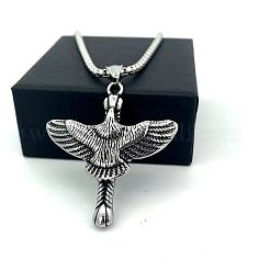 Vintage Hip Hop 304 Stainless Steel Eagle Pendant Necklaces for Men Women&nbsp;ZO0098