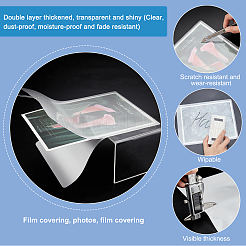 120Pcs 6 Style Plastic Thermal Laminating Pouchs&nbsp;AJEW-PH0004-04