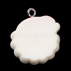Christmas Opaque Resin Pendants&nbsp;CRES-D016-01D