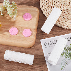 Plastic Handle Clay Texture Rollers&nbsp;AJEW-WH0248-351