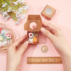 Foldable Creative Kraft Paper Box&nbsp;CON-WH0077-16B