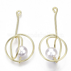Rack Plating Alloy Wire Wrapped Pendants&nbsp;PALLOY-S132-149LG-RS