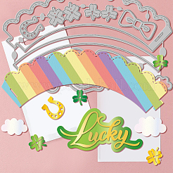 Saint Patrick's Day Carbon Steel Cutting Dies Stencils&nbsp;DIY-WH0309-3325