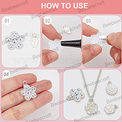 30Pcs 2 Styles Alloy Pinch Bails&nbsp;FIND-BBC0005-19