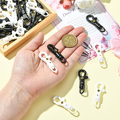 32Pcs 2 Colors POM Plastic Swivel Clasps&nbsp;FIND-SC0017-04