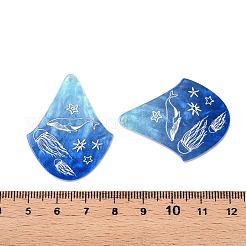 Printed Acrylic Pendants&nbsp;OACR-T028-02C