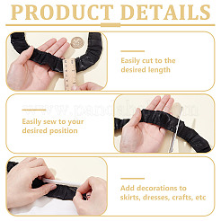 9 Yards Chiffon Wrinkles Lace Ribbon&nbsp;OCOR-NB0002-39A