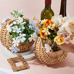Wicker Baskets with Handle&nbsp;FIND-WH0139-894