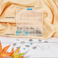 DIY Chakra Dangle Earring Making Kits&nbsp;DIY-SC0019-72
