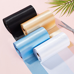 Flat Polyester Ribbons&nbsp;SRIB-WH0011-012D